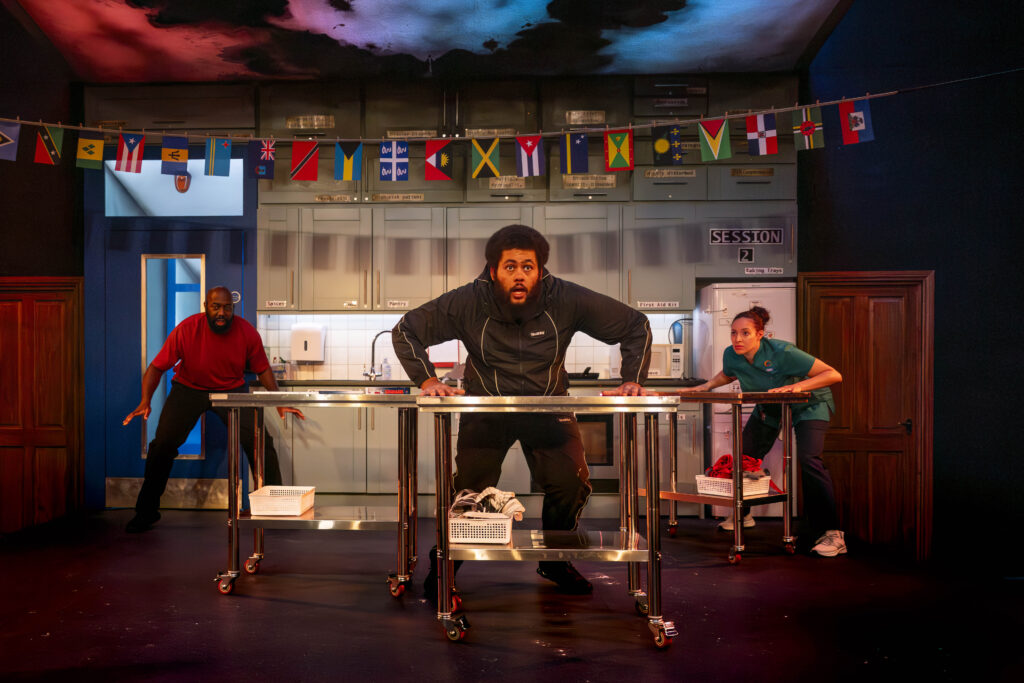 Darrel Bailey - Daniel, Corey Weekes - Ty & Aimee Powell - Naomi_Credit Nicola Young